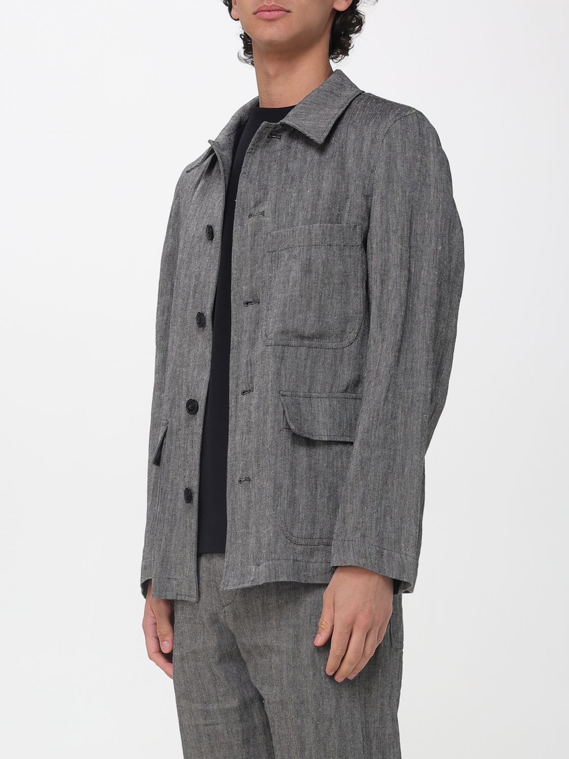 Jacket Men color Black
