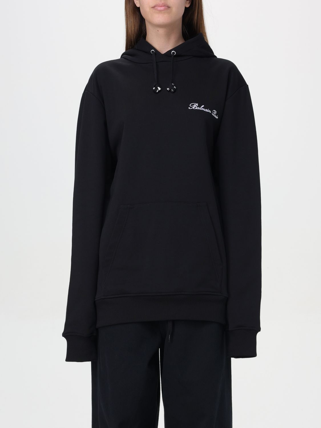 Sweatshirt Woman color Black