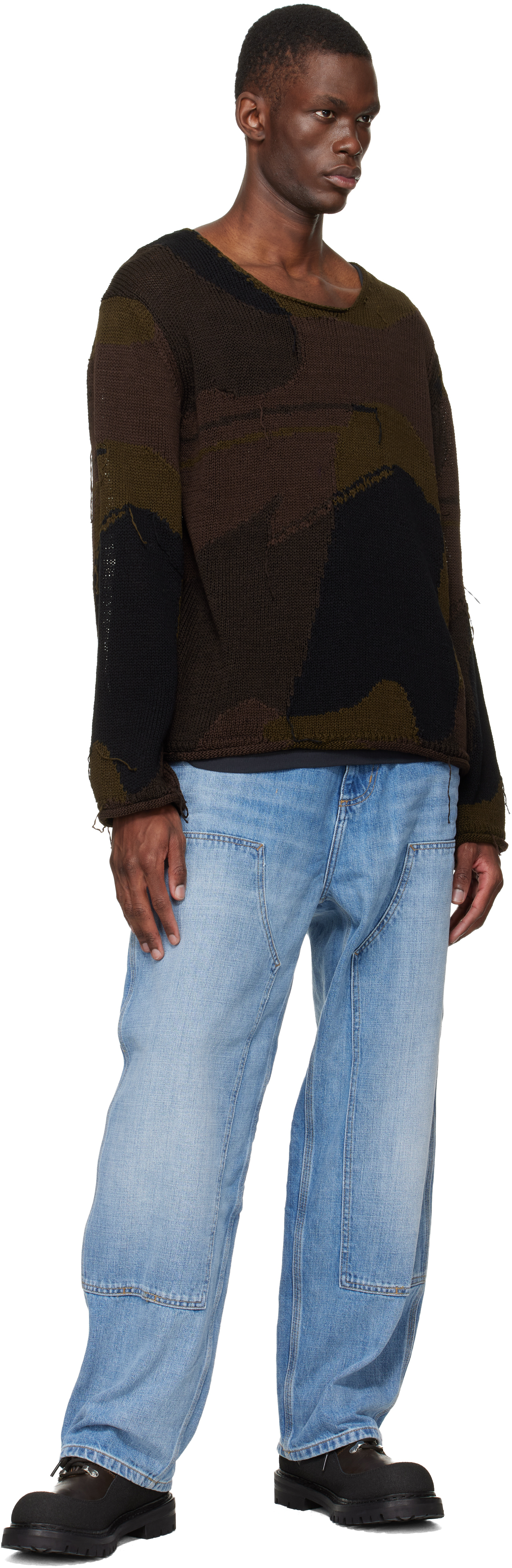 Blue OG Double Knee Jeans