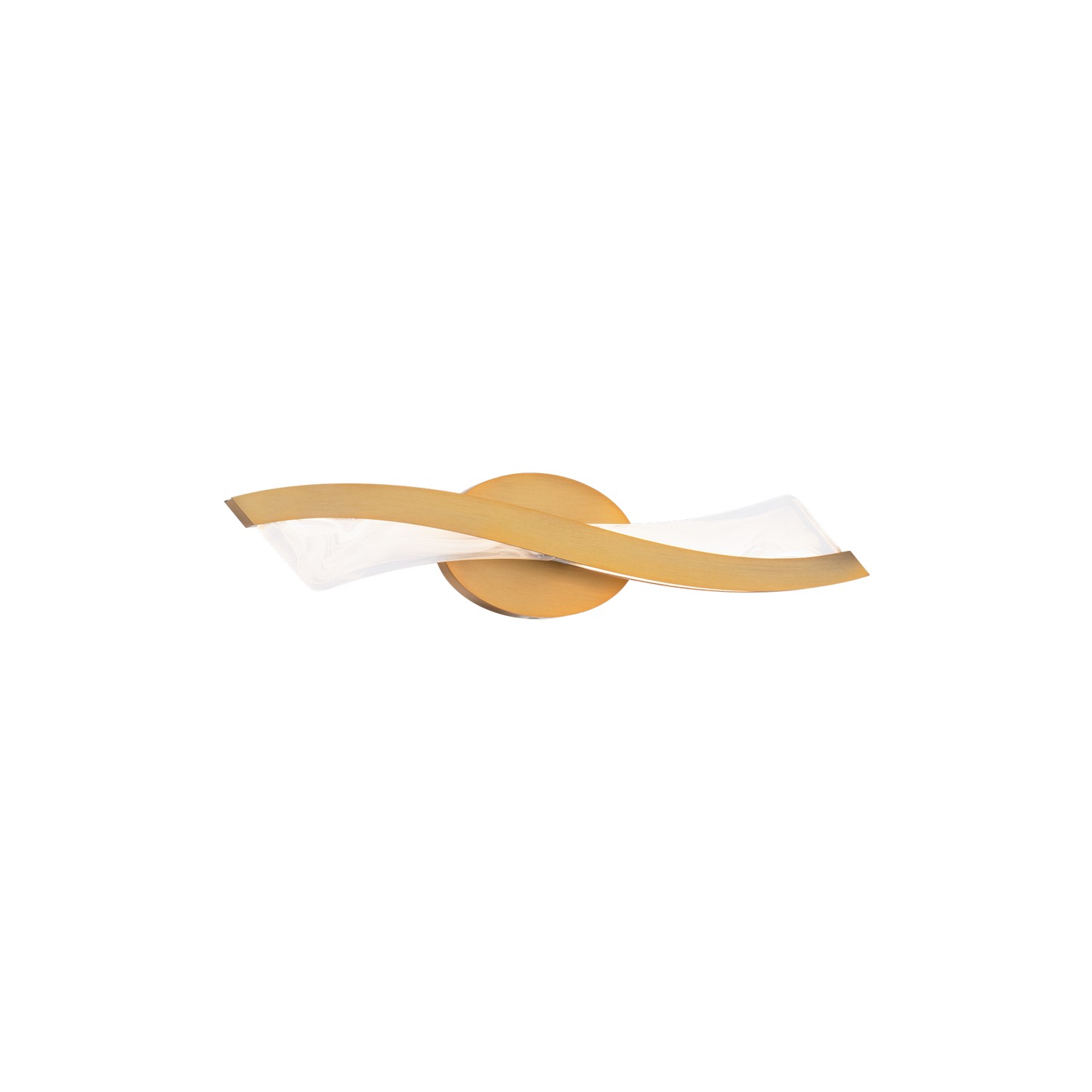 Aged Brass LED Bathroom Bathroom Vanity Light Bathroom Vanity Light from the Ascot Collection