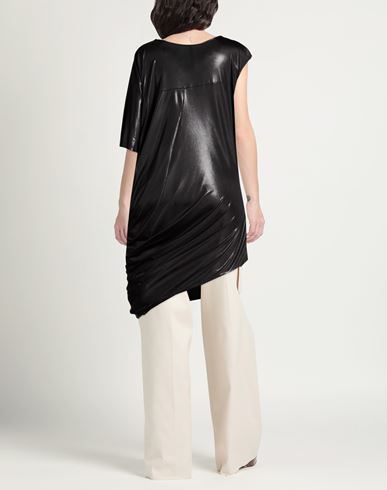 Woman Top Charcoal Size S Polyester, Elastane