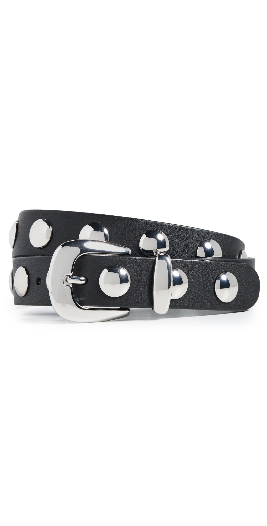 Western Studded Belt True Black