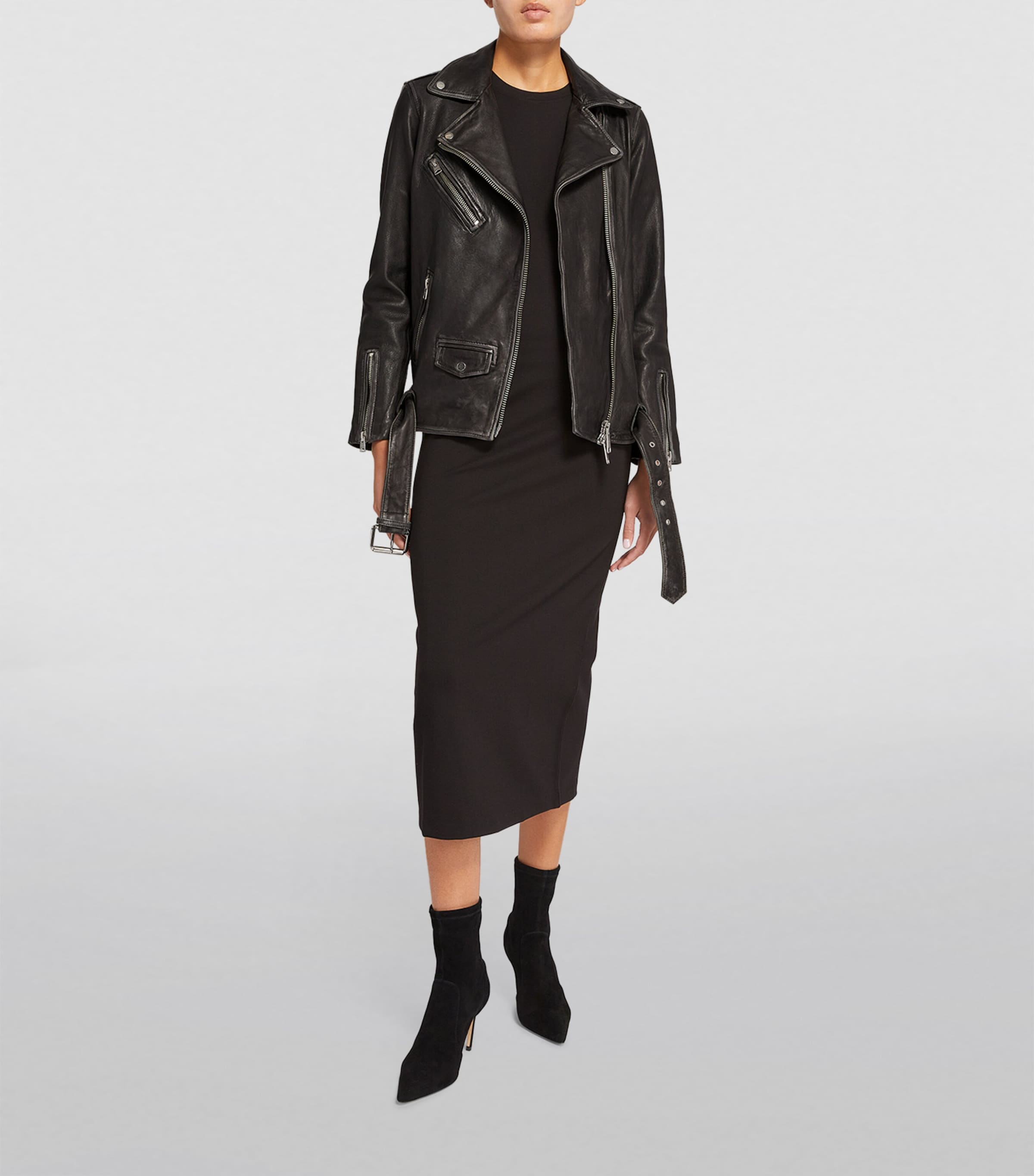 Leather Billie Biker Jacket