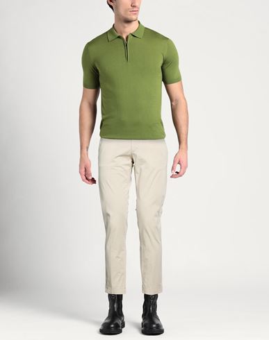 Man Pants Beige Size 30 Cotton, Elastane