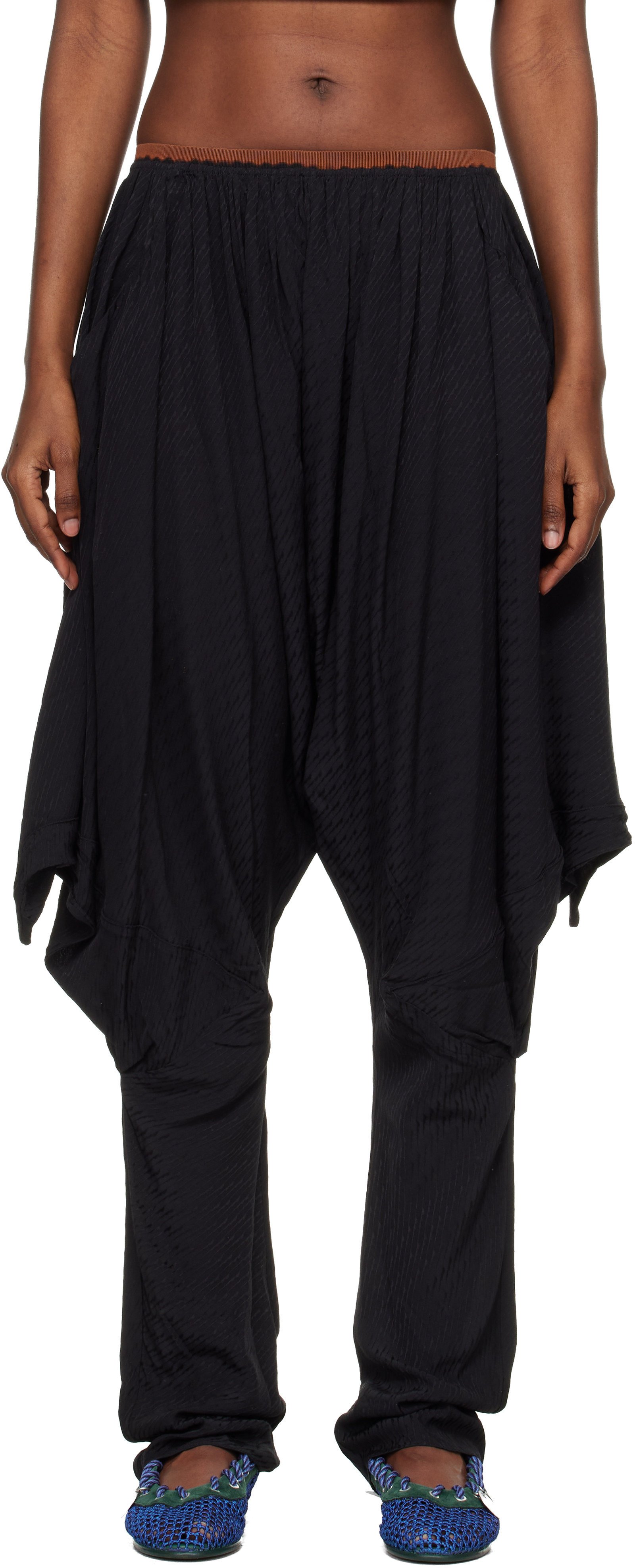 Black Salome Trousers