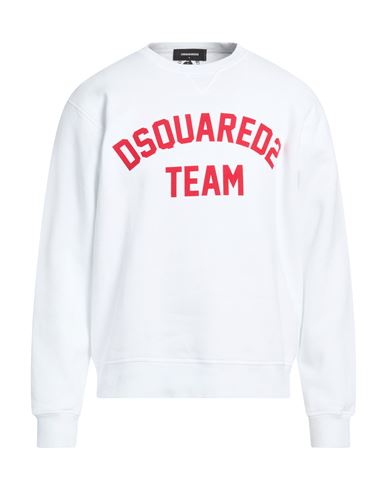 Man Sweatshirt White Size M Cotton