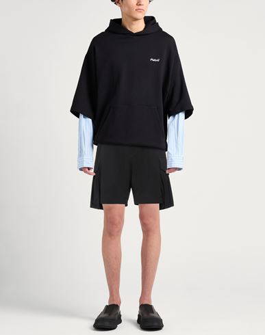 Man Shorts & Bermuda Shorts Black