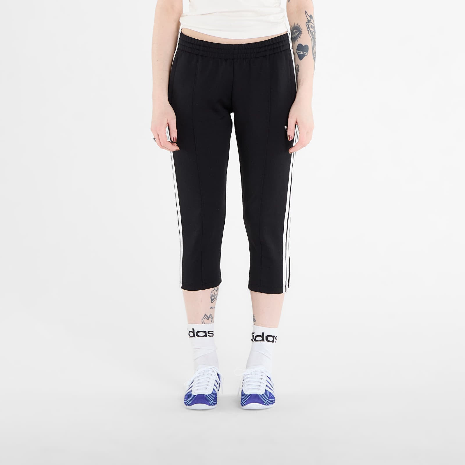 Pants adidas 3/4 Superstar Track Tracksuit Bottoms Black