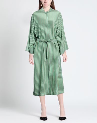 Niū Woman Midi dress Green Size S Viloft, Polyamide