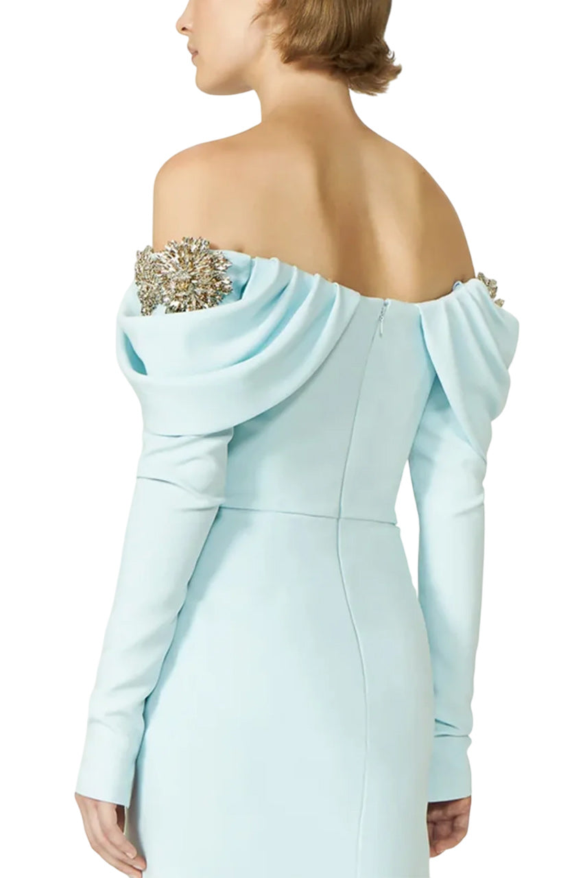 LILAS CREPE GOWN