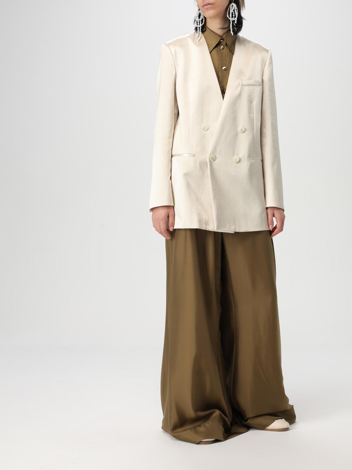 Blazer Woman color Yellow Cream