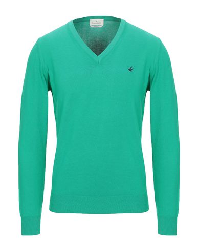Man Sweater Emerald green
