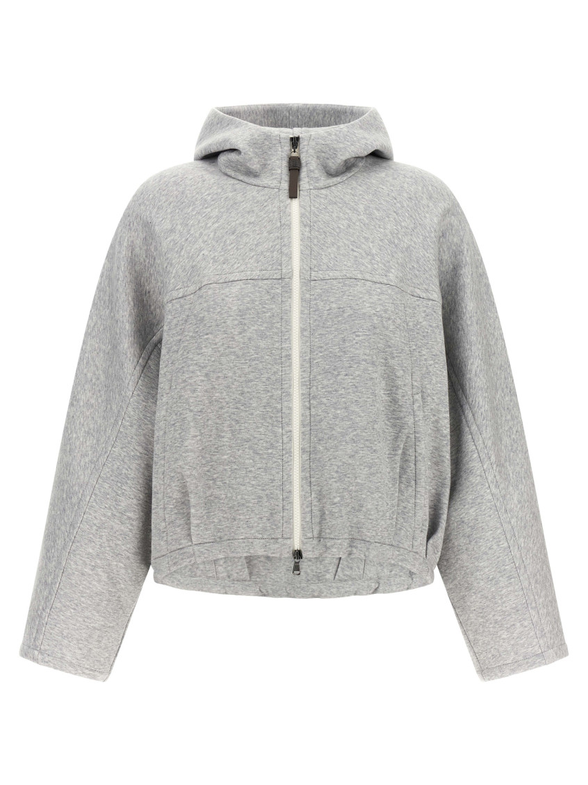 Cotton Blend Hoodie