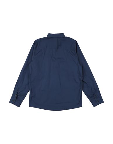 Kid Boy Shirt Navy Size 18 Cotton, Elastane