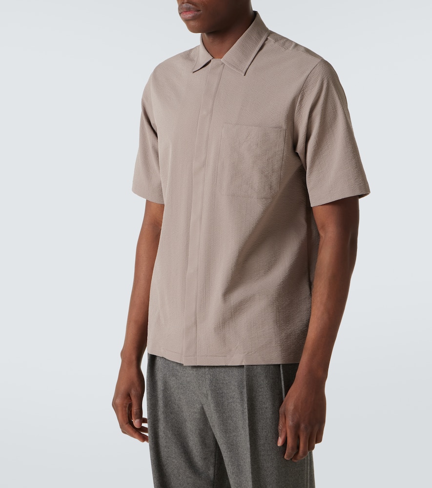 Seersucker shirt