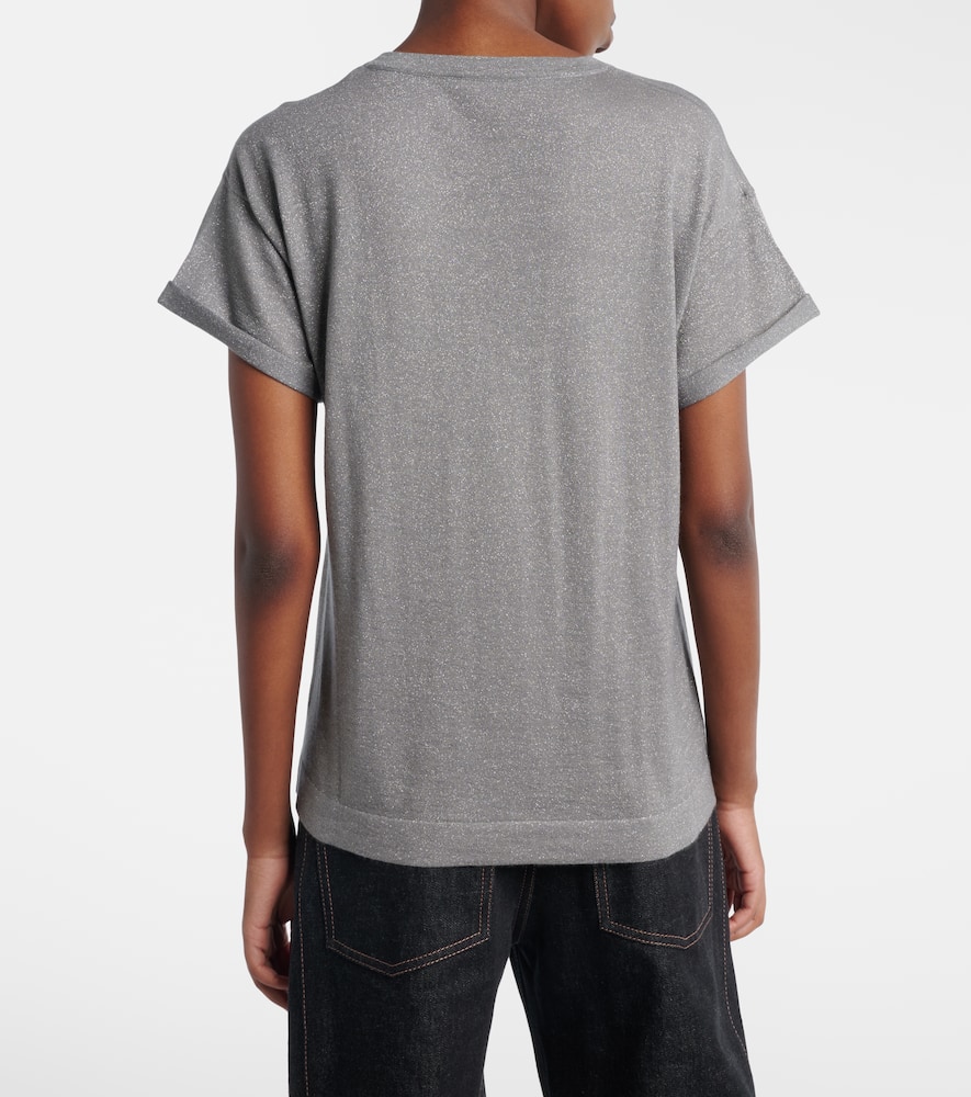 Cashmere and silk-blend T-shirt