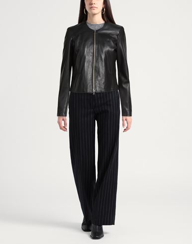 Woman Jacket Black Size L Cotton