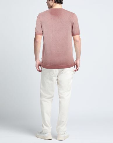 Man Sweater Antique rose Size 36 Cotton