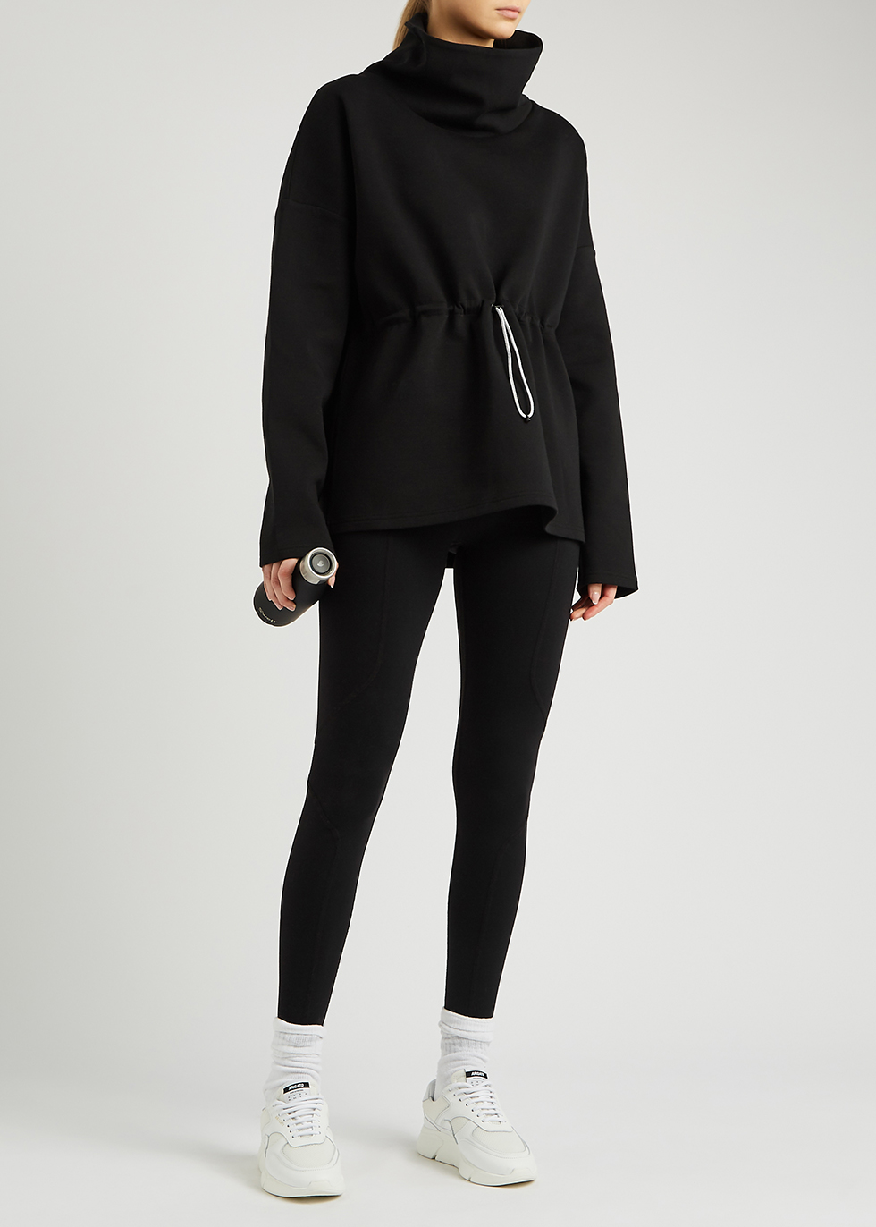 Barton cream jersey sweatshirt