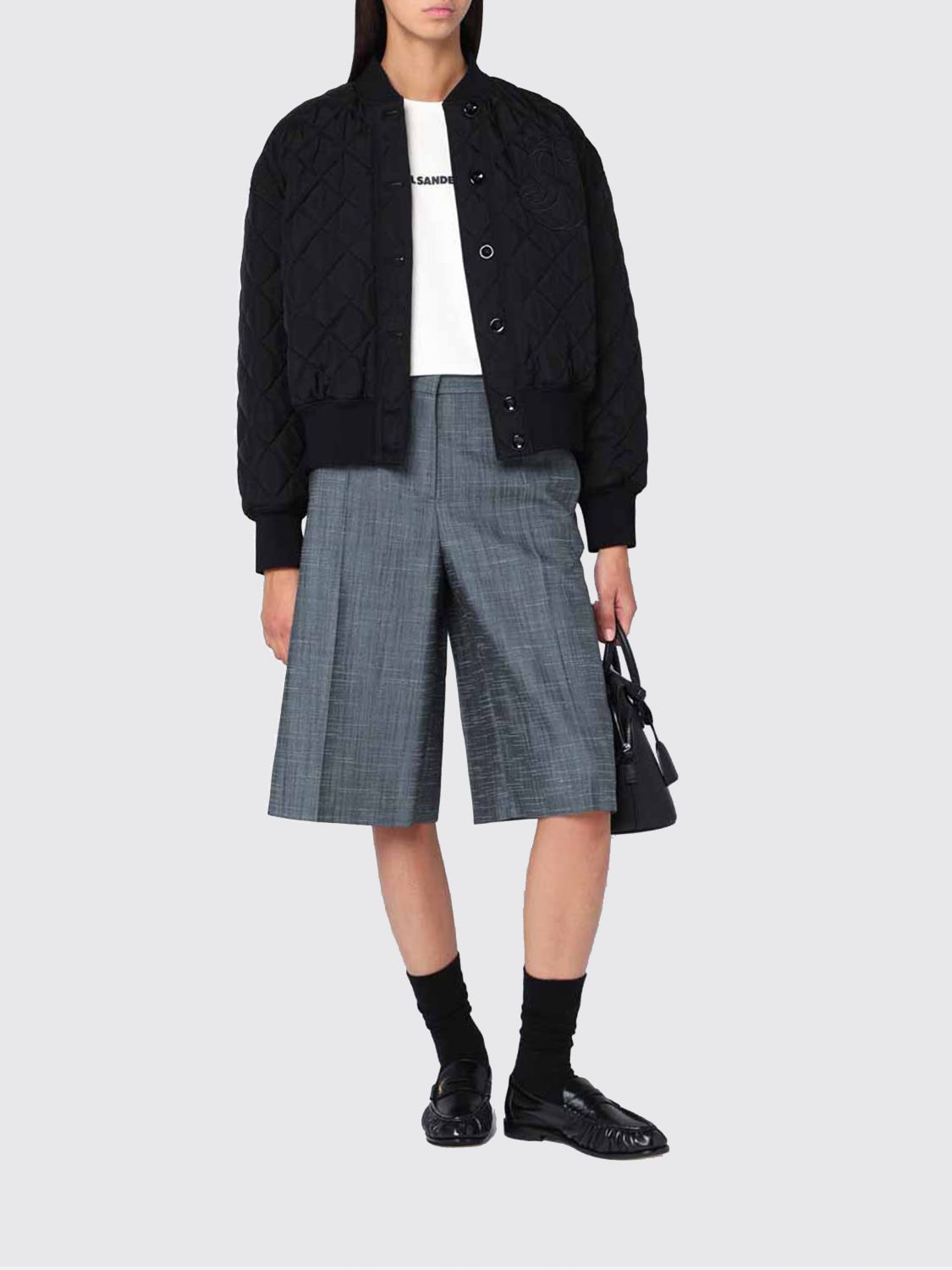 Tailored shorts - Grey