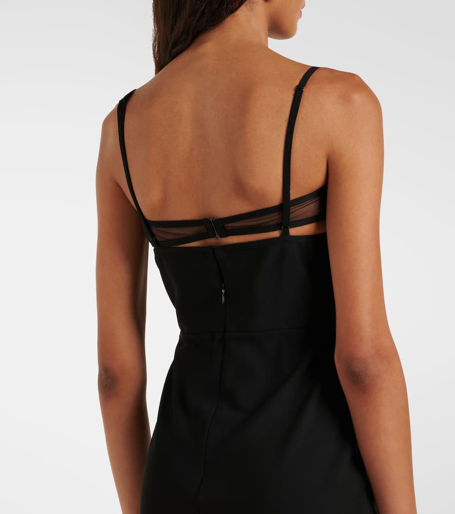 Crêpe minidress