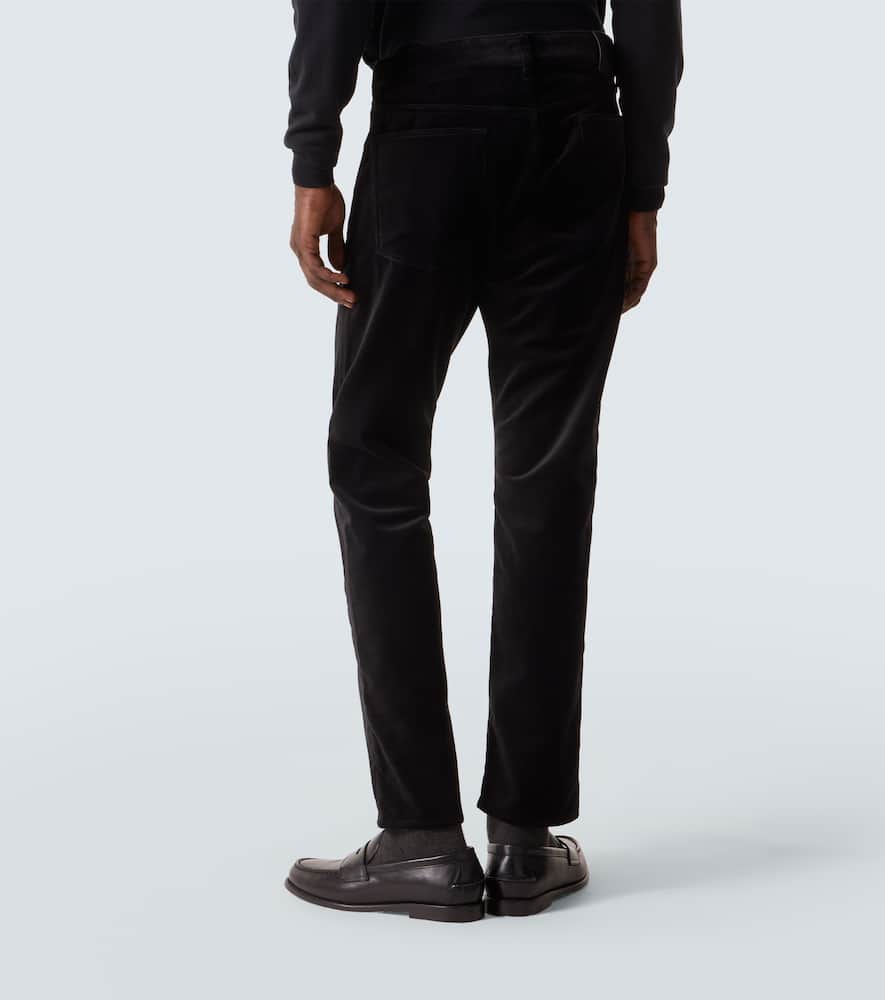 Mid-rise slim jeans