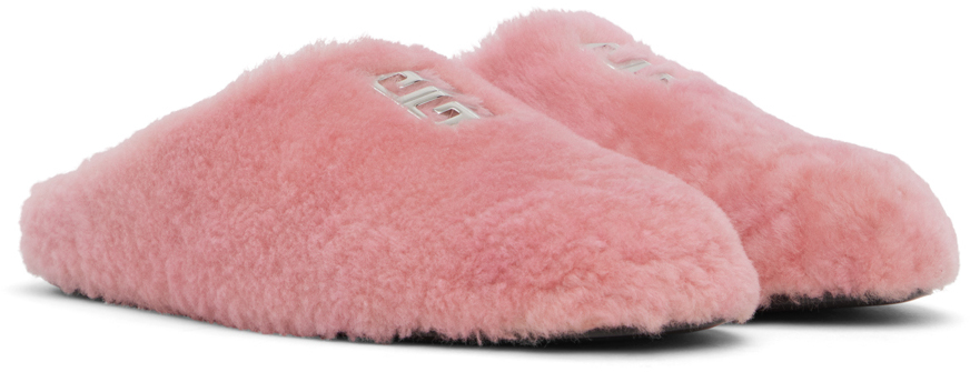 Pink 4G Flat Slippers