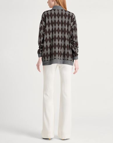 Woman Cardigan Grey Size S Polyester, Cotton, Elastane