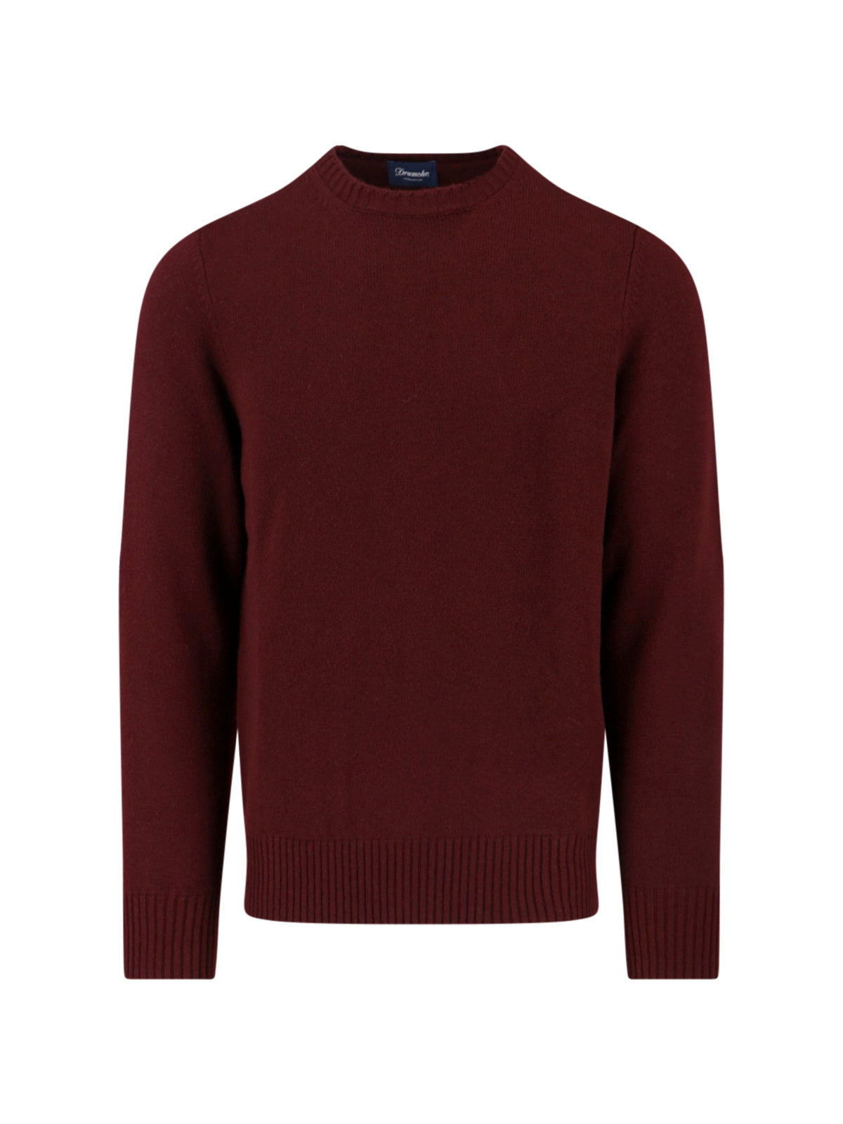 Men's Bright Red-Style 100% Cashmere Sweater