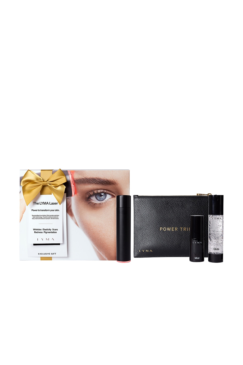 LYMA Laser Starter Kit with Exclusive Aspinal of London Pouch in Beauty: NA