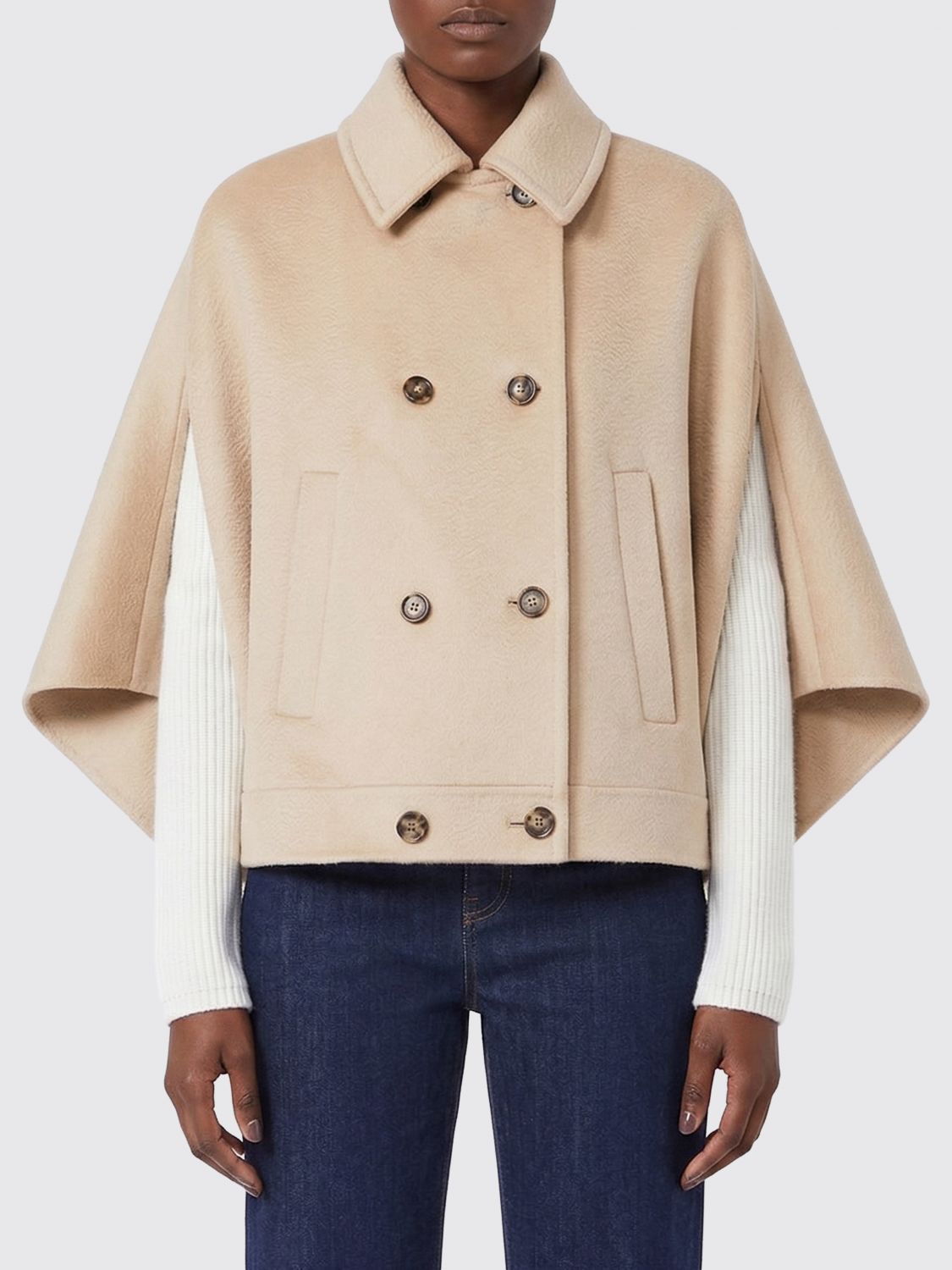 Coat Woman color Beige
