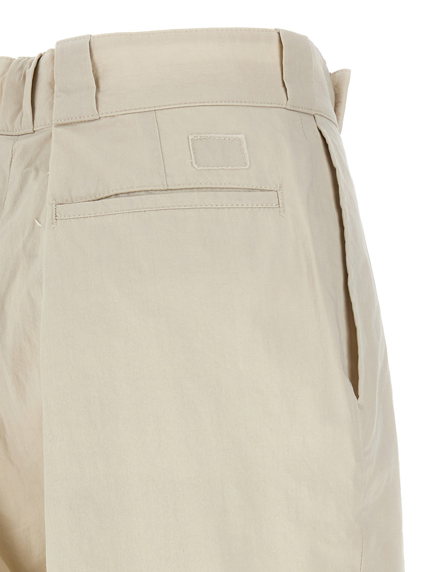 Over Ivory Cotton Blend Pants
