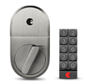 August Smart Lock + Keypad - Satin Nickel