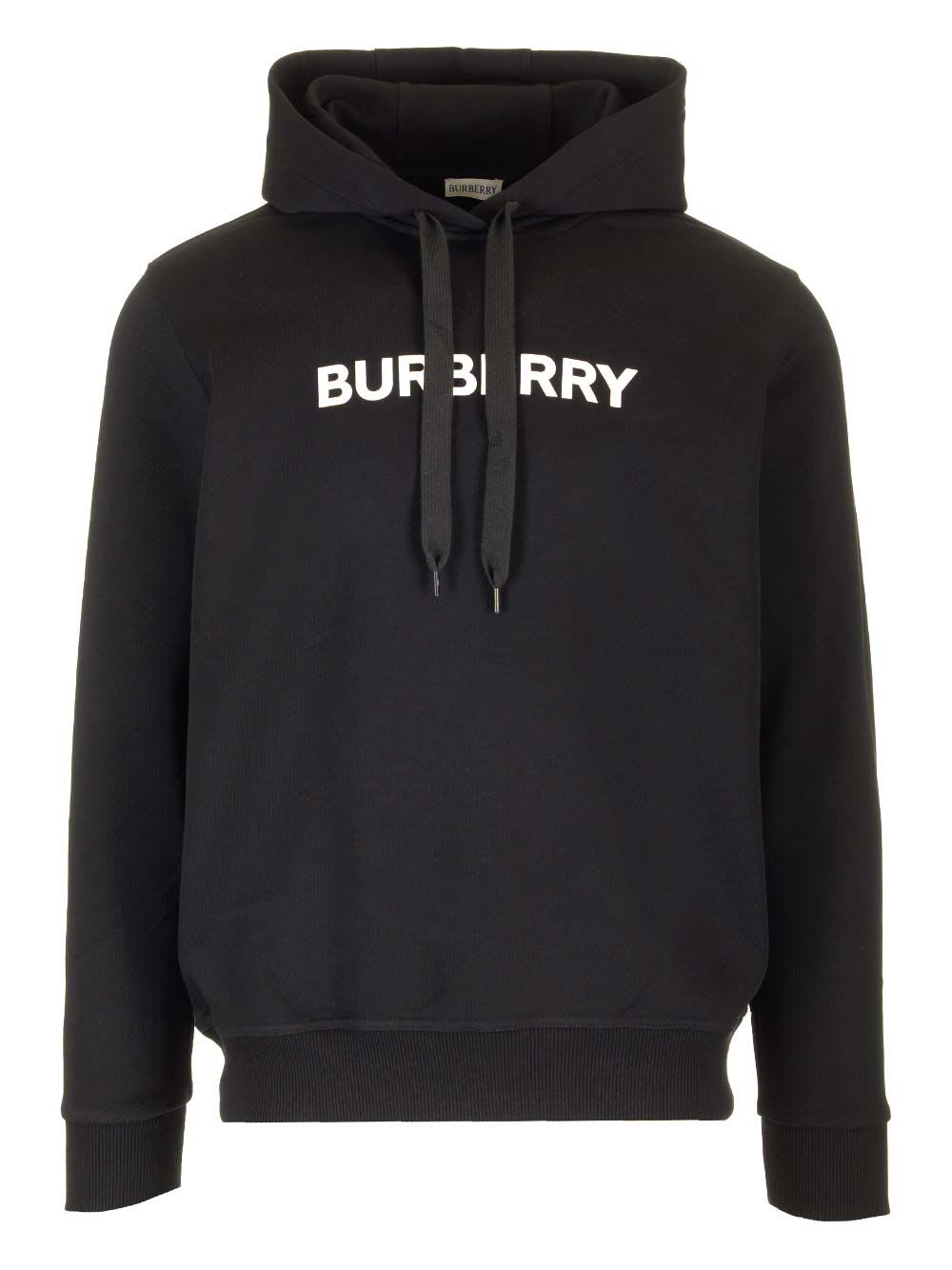 Logo Printed Drawstring Hoodie