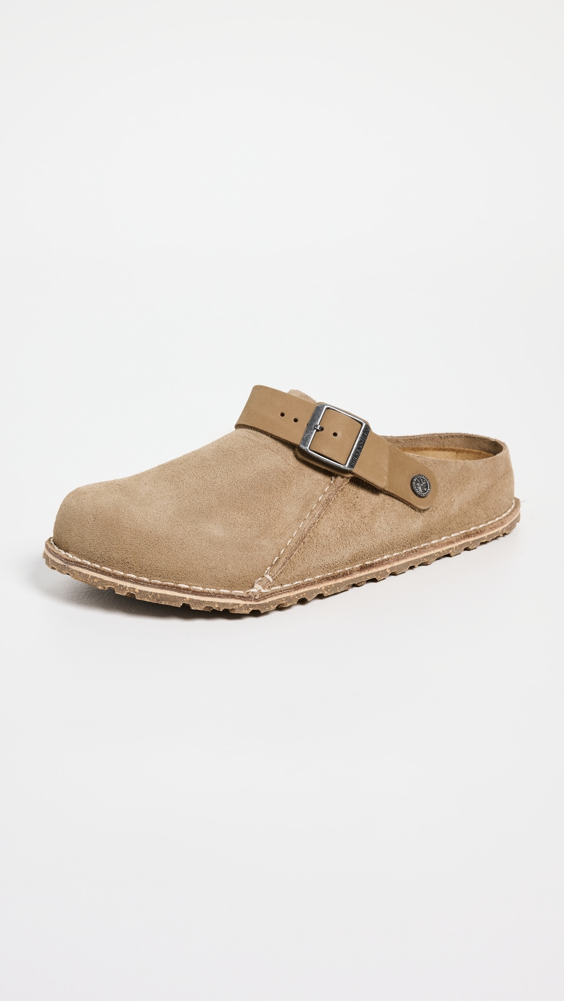 Lutry 365 Suede Mules Gray Taupe