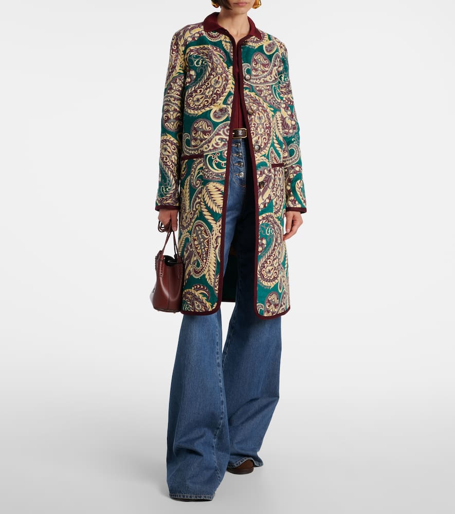 Jacquard coat