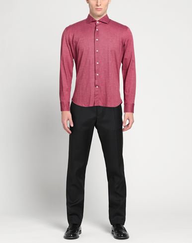 Man Shirt Mauve Size 17 ½ Cotton