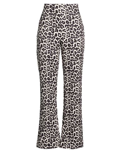 Woman Pants Magenta Size 10 Polyester, Elastane