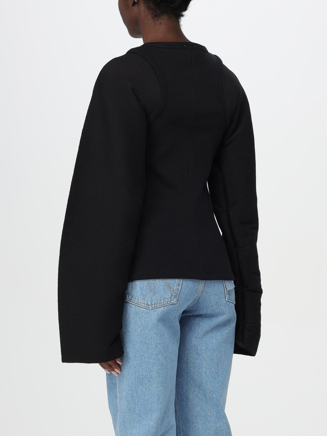 Yarah layered top - Black