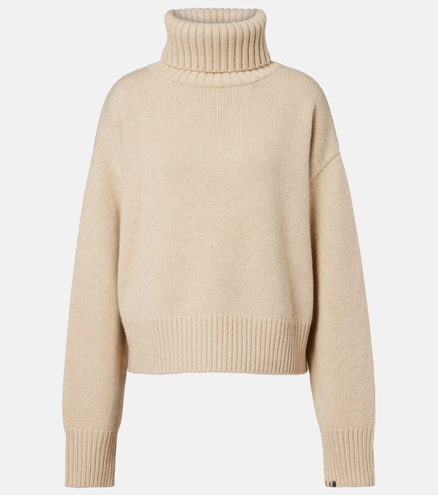 N°434 Crop Xtra cashmere turtleneck sweater