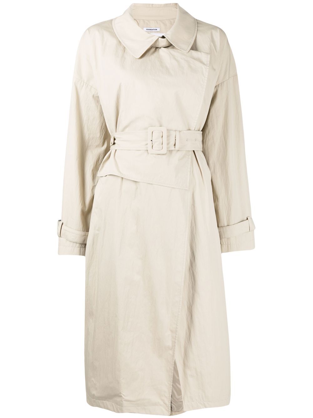 Belted trench coat - Brown