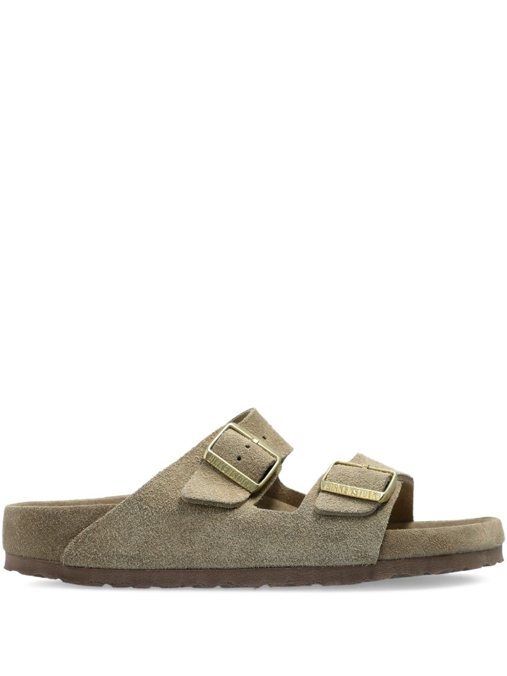 Birkenstock Arizona double-buckle slide sandals - Brown