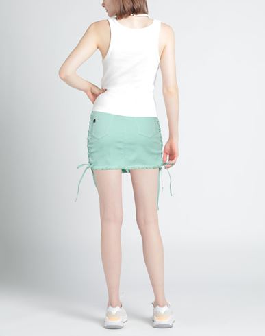 Woman Denim skirt Light green