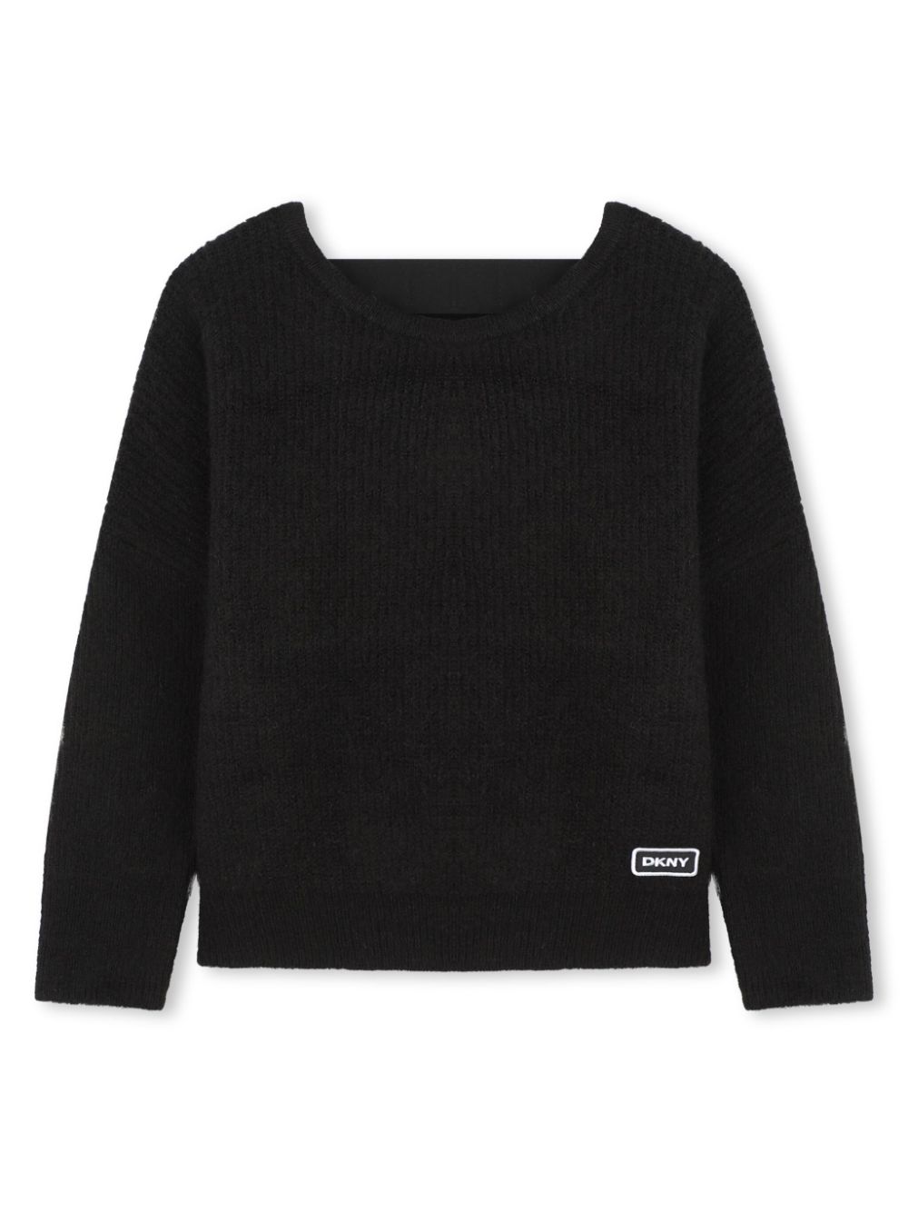Logo-band jumper - Black