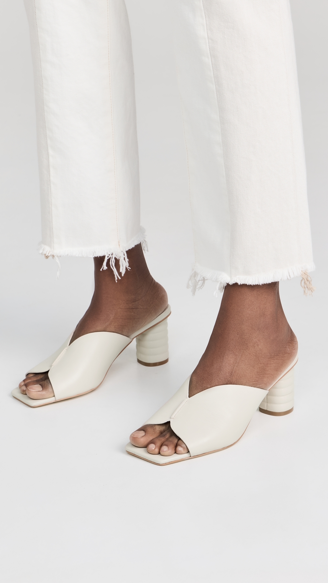 Kamika Slide Heels Cream