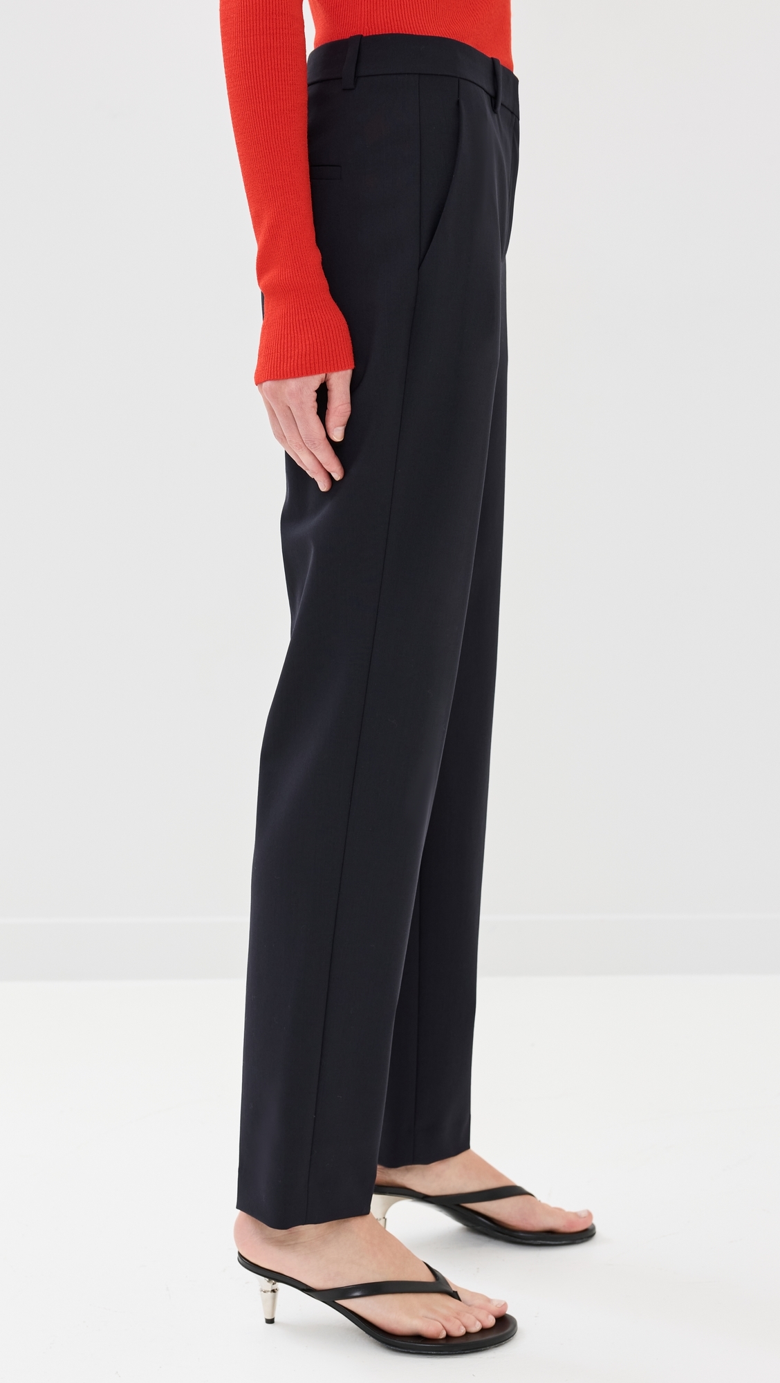 Treeca Full Length Pants Deep Navy
