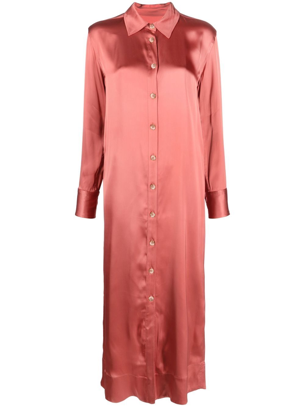 Ara satin-finish shirtdress - Blue