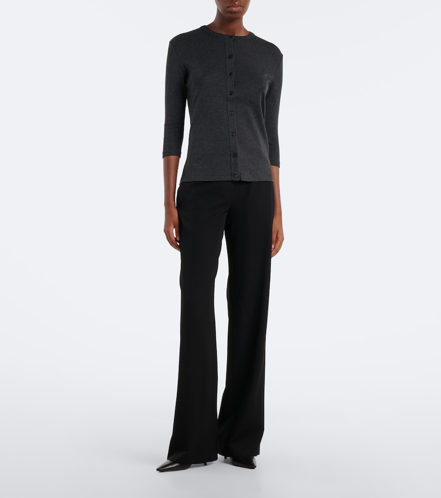Alena cotton, cashmere, and silk cardigan