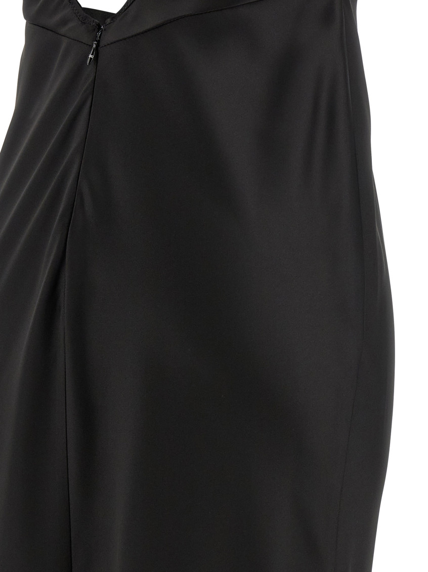 Red Carpet Satin Dress