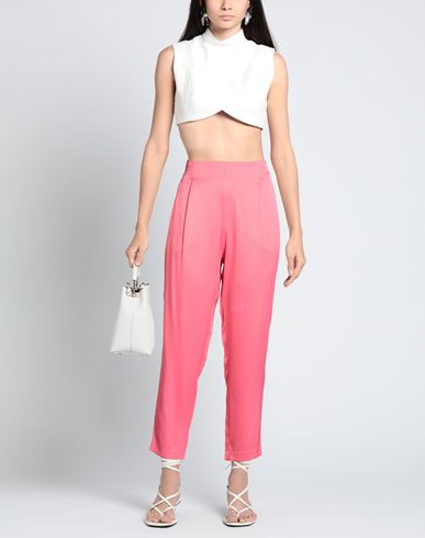 Woman Pants Fuchsia Size 4 Viscose, Elastane